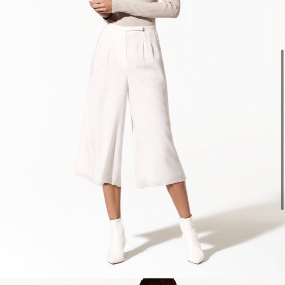 Aritzia culotte pants